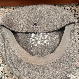 Kangol Charcoal Turtleneck Sweater for Men